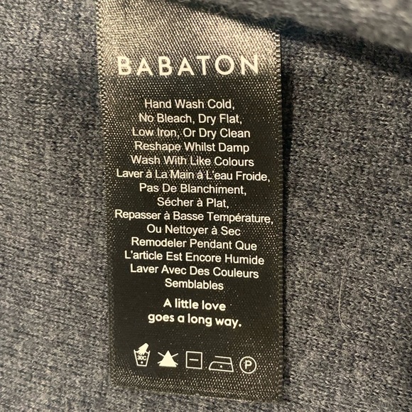 Babaton Aritzia Long Sleeve Black
Merino Wool Cardigan Size Sm - Picture 6 of 12